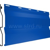 Сайдинг Корабельная доска 261*235мм 0.45мм Полиэстер Россия RAL 5005 (синий) Grand Line