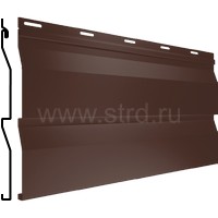Сайдинг Корабельная доска 261*235мм 0.45мм Полиэстер Россия RAL 8017 (коричневый) Grand Line